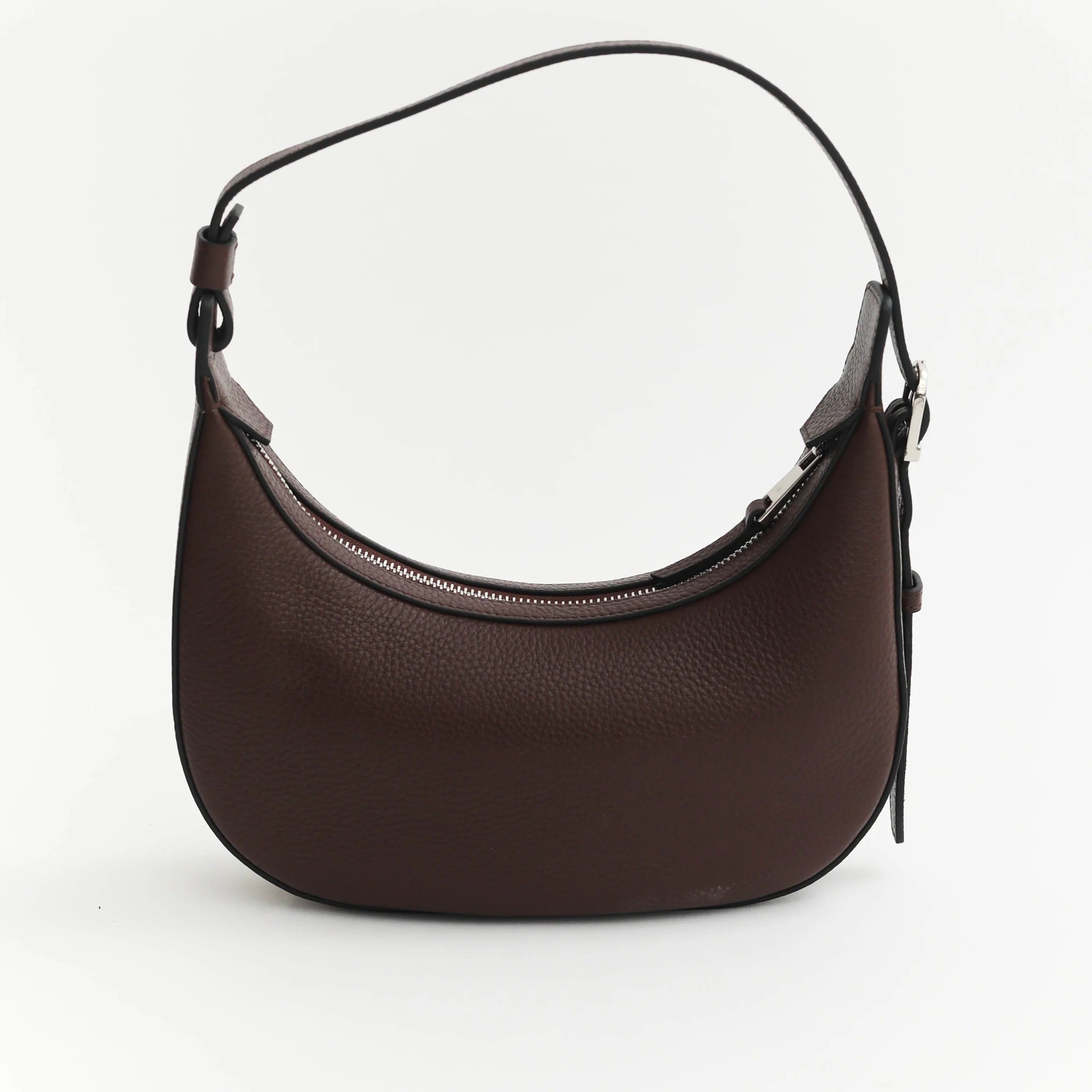 Cowhide Adjustable Shoulder Strap Underarm Bag