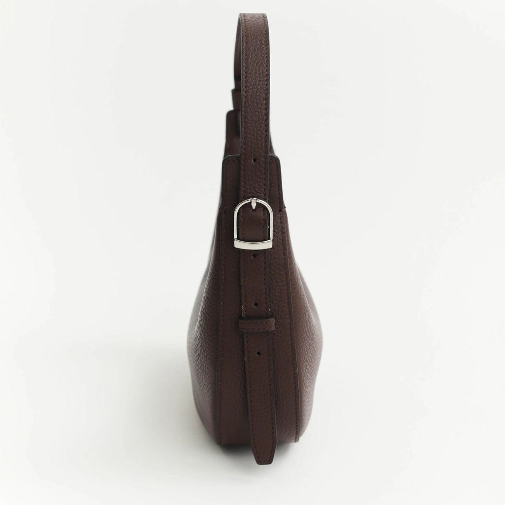 Cowhide Adjustable Shoulder Strap Underarm Bag