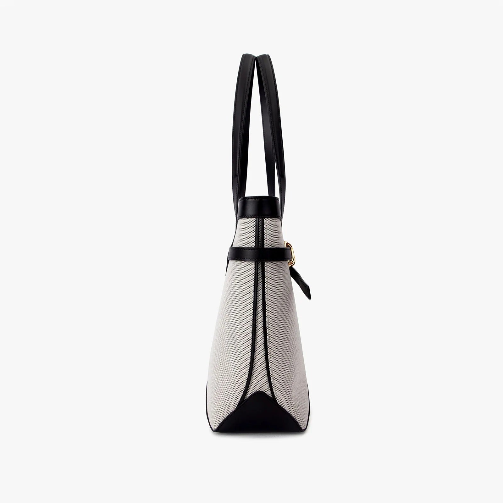 Patchwork Leather Drawstring Bucket Tote Bag